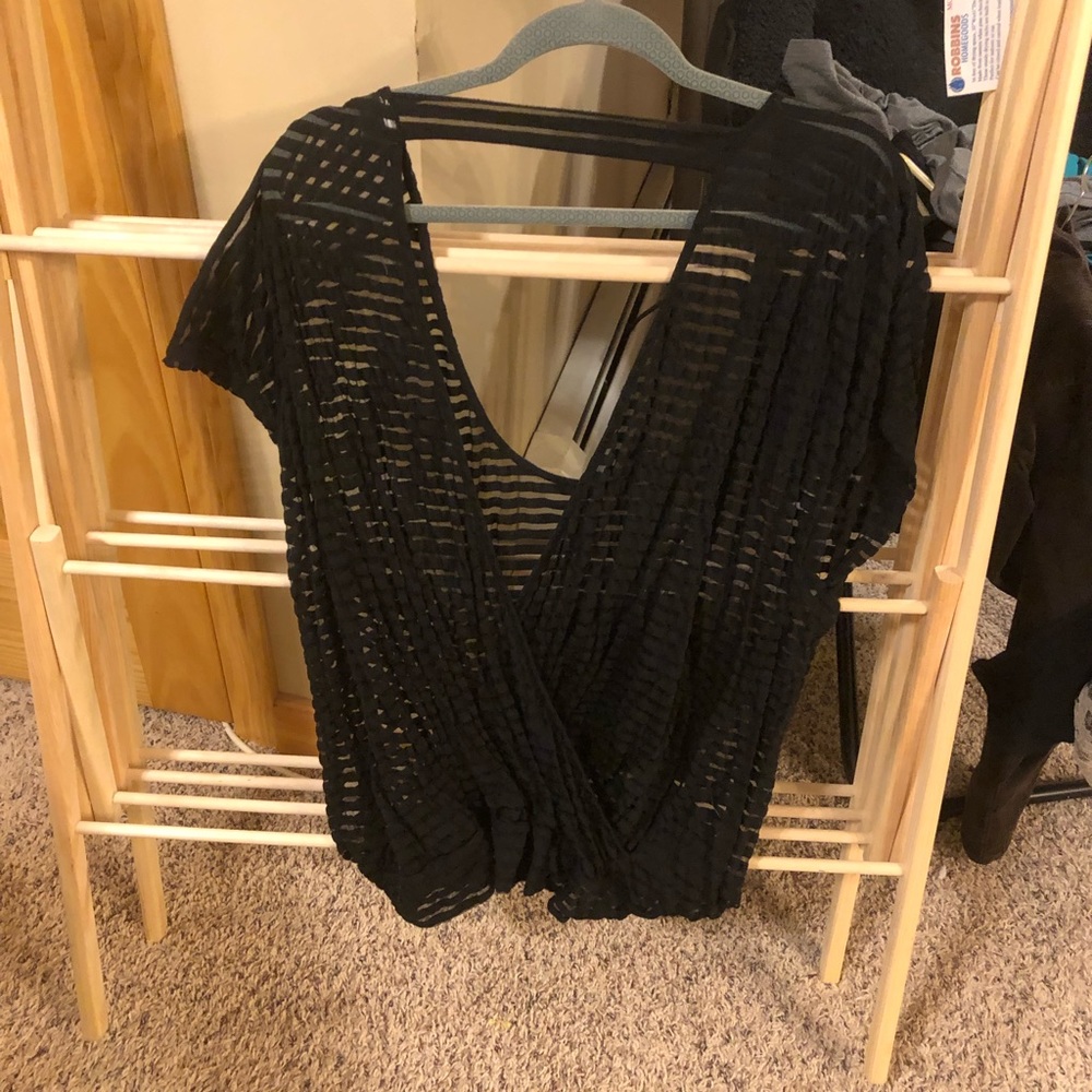 Torrid sheer pullover